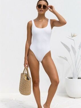 Body swimwear white without a tag